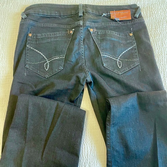 Union Flare Jeans - Onyx Style - Dark Blue Wash - Picture 6 of 8